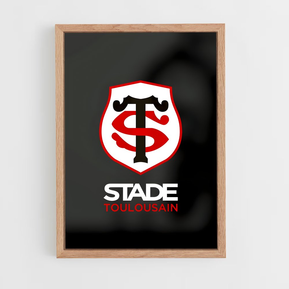 Poster Toulouse Forever – affiche Rugby (vue 4)